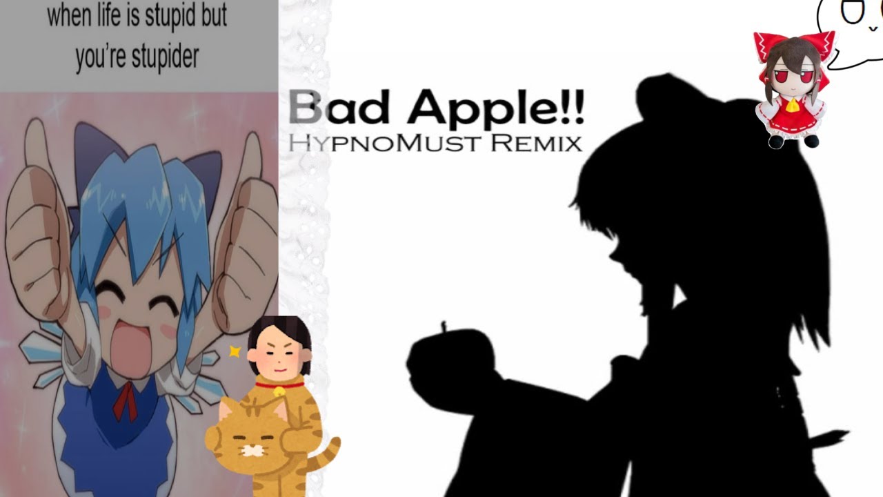 Bad apple - muse dash, only that this time I actually got a full combo ...