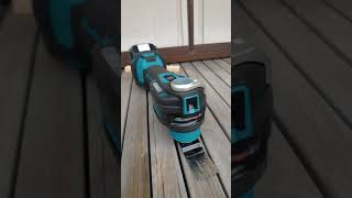 「makita」マキタ新マルチツール改！ナイトライダー使用が無駄にかっこいい！038#shorts