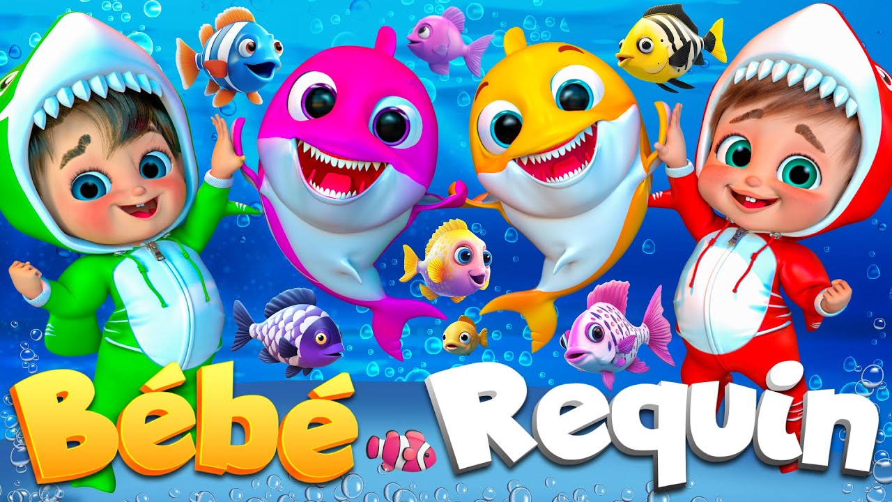 Bébé Requin et la bulle magique | Comptines Et Chansons | À Bébé Chanson @SuperLucaLEFrancais