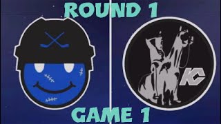 NHL 24 PPHL Season 16 Playoffs Brooklyn PlayStations VS Kansas City Geezers Round 1 Game 1