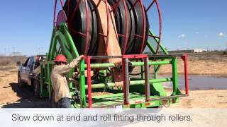 TLR Welding's Layflat Hose Trailer Demonstration