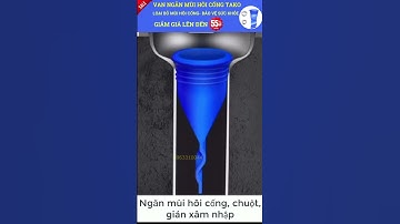 Van Ngăn Mùi Hôi Cống Tako | Loại Bỏ Mùi Hôi Cống | Chặn Nước Trào Ngược | Ngăn Côn Trùng Xâm Nhập