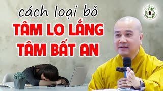 Cách loại bỏ TÂM LO LẮNG, TÂM BẤT AN - Thầy Thích Pháp Hòa