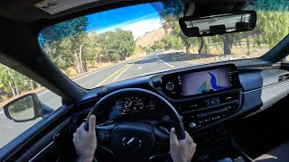 2022 Lexus ES300h Ultra Luxury POV Drive 4K Lexus Es300h Ultra Luxury