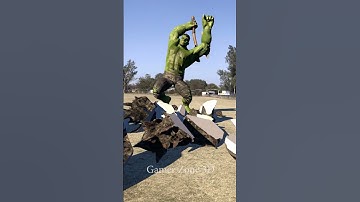 hulk smash Godzilla Real Life #shorts #viral