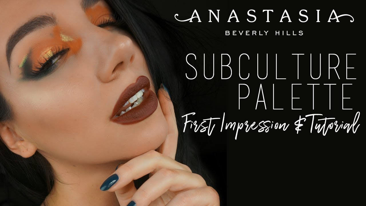 Anastasia Beverly Hills SUBCULTURE PALETTE! SWATCHES