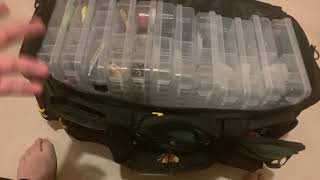 Review / Unboxing of the BassPro SUPER MAGNUM Advance Angler tackle bag. 