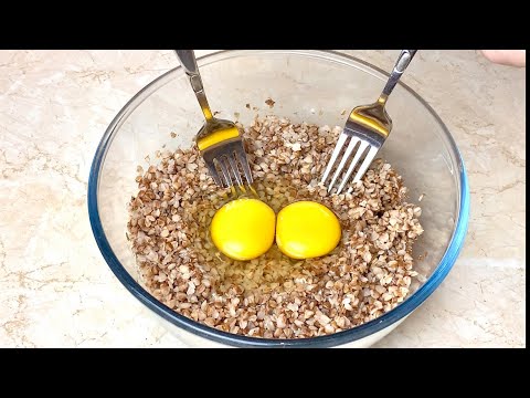 Гречка и 2 яйца Вкусный ужин из простых продуктов! Так ГРЕЧКУ вы еще НЕ ГОТОВИЛИ!