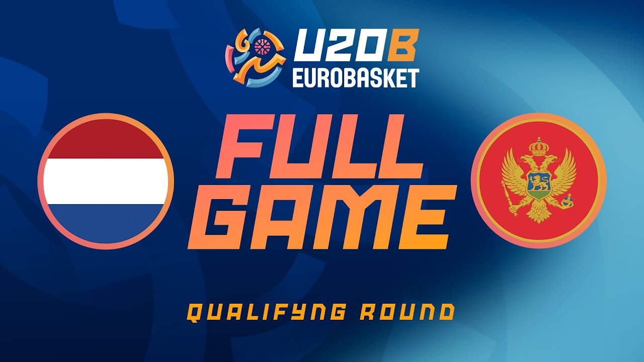 Netherlands v Montenegro | Full Basketball Game | FIBA U20 Women's EuroBasket 2026 Division B