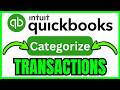 How To CATEGORIZE TRANSACTIONS In QuickBooks Online (QUICK &amp; EASY) 2026