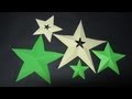 Como cortar estrellas perfectas de 5 puntas.