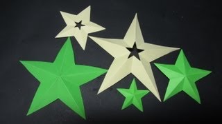 Especialidad dramático Arte Como cortar estrellas perfectas de 5 puntas. - YouTube