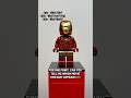 Lego Marvel Trivia | Iron Man #lego #legomarvel #ironman #marvel #mcu