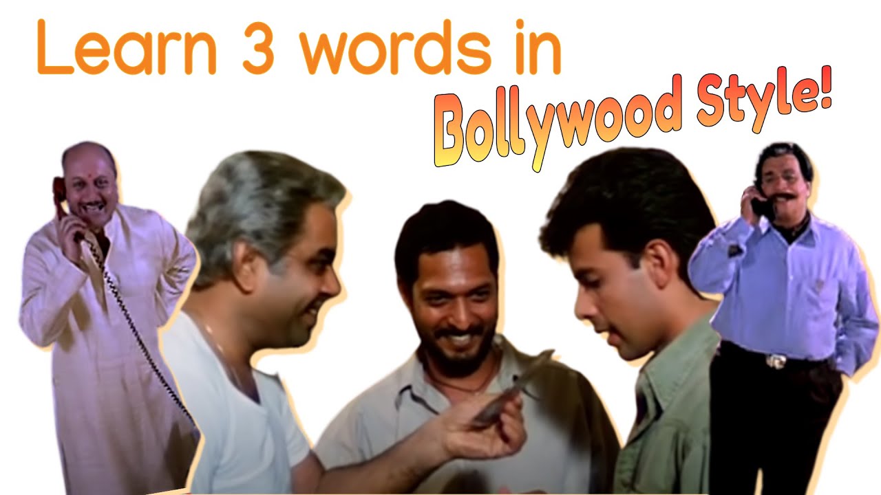 Learn 3 Words With Me In Bollywood Style YouTube learn-3-words-with-me-in-bollywood-style-youtube