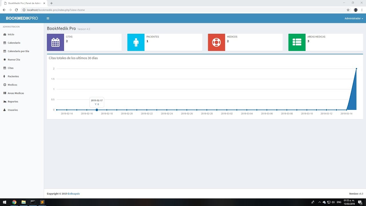 BookMedik Pro v4 - Sistema de Control de Citas Medicas - YouTube