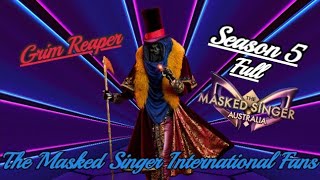 The Masked Singer Australia  Grim Reaper  Season 5 Full