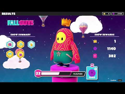 Fall Guys -First Ever Five Wins In A Row (Infallible Achievement) - YouTube