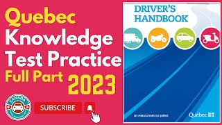Quebec Knowledge Practice Test 2023 Full Part | Canadian Driver Knowledge Tests screenshot 1