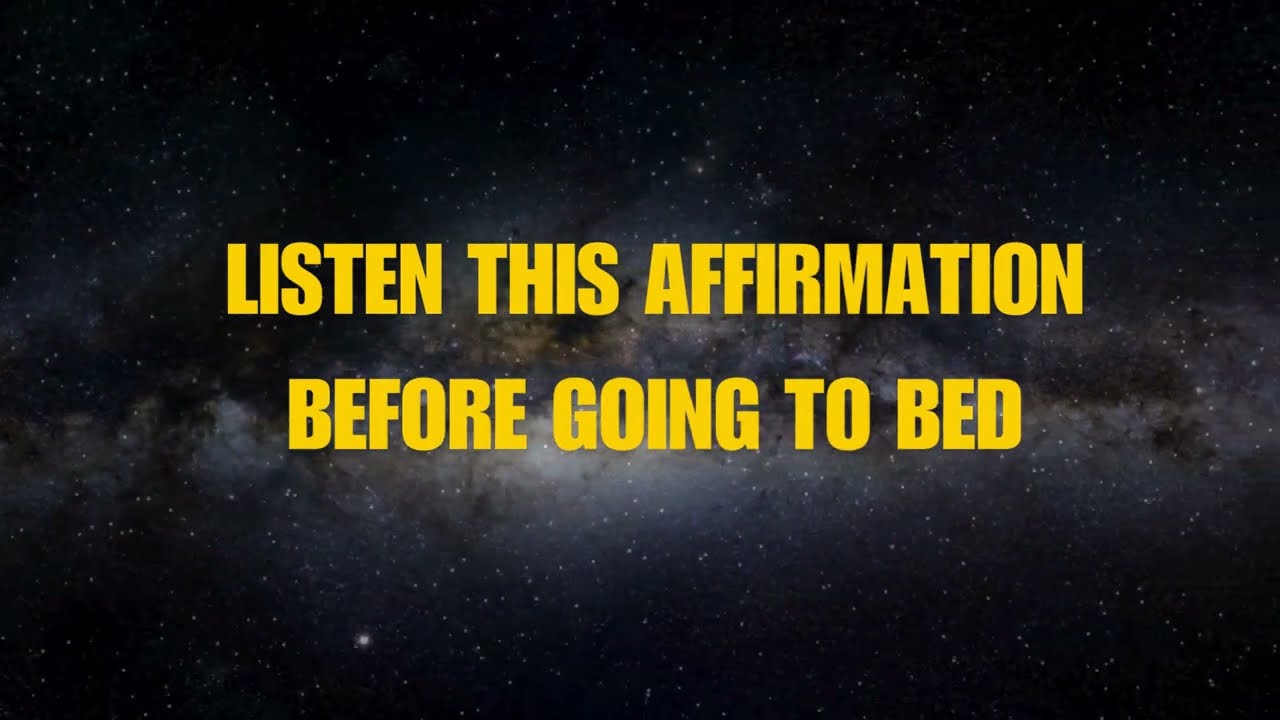 Reprogram Your Mind While You Sleep - Positive Mind "I AM" Affirmations for Sleep