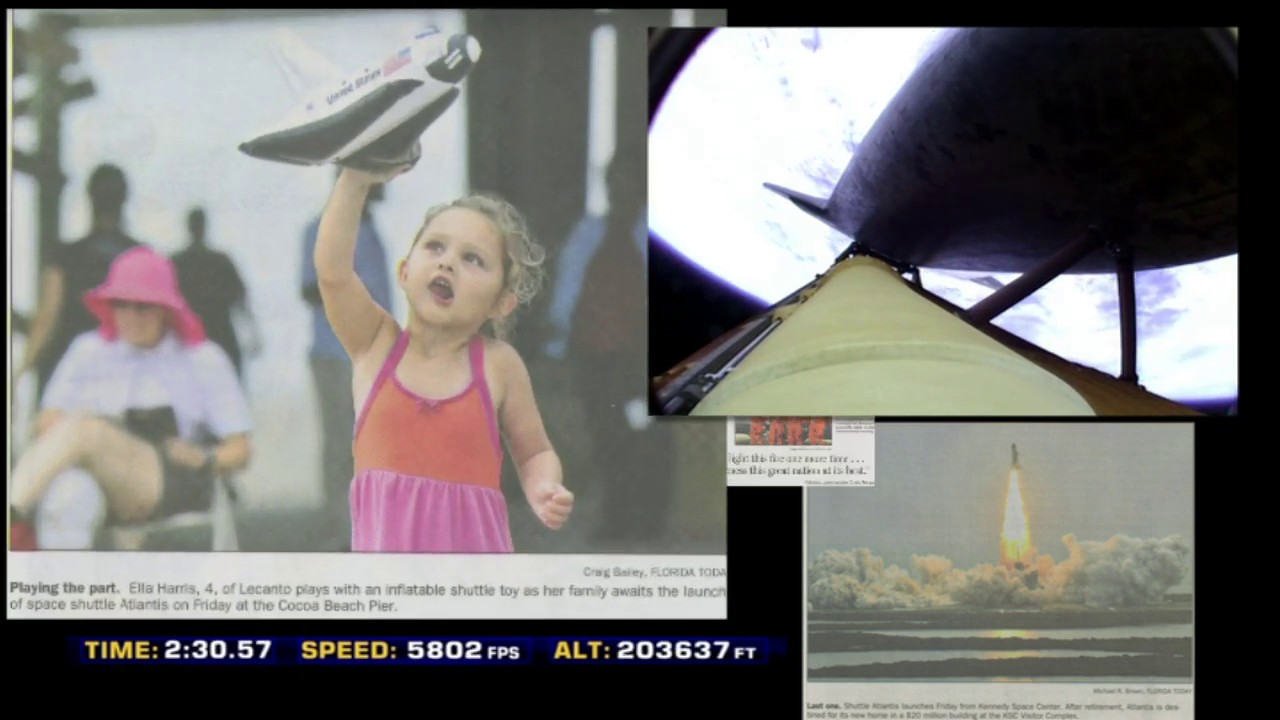 Space Shuttle Atlantis - LAST space shuttle launch - STS -135 - YouTube