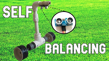 Wheeled Self-Balancing Robot | Without IMU (MPU-6050)? Only Arduino Ultrasonic Sensor & L293D