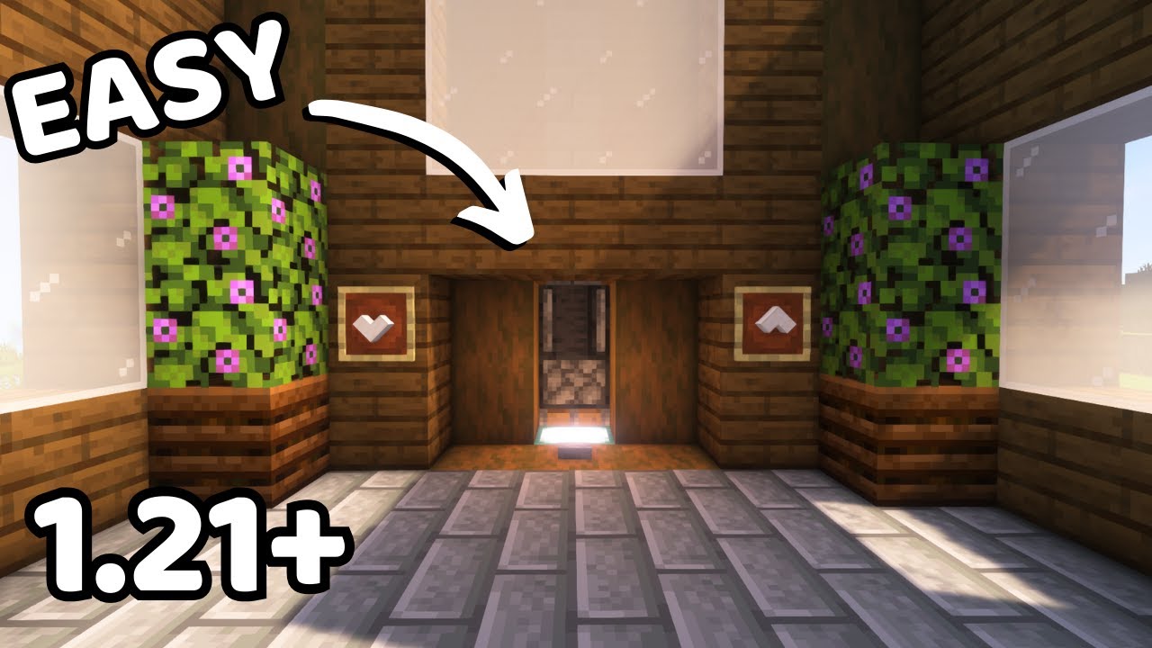Easy Working Elevator Tutorial In Minecraft! - YouTube