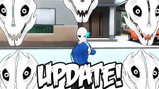 PLAY AS SANS! NEW UNDERTALE EASTER EGG! || Yandere Simulator (January 15th UPDATE)