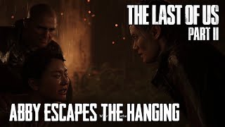 Abby Escapes Hanging By The Scars - The Last Of Us Part Ii In 4K Spoiler Warning