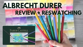 Faber Castell Albrecht Durer Watercolor Pencils Review + Reswatching!