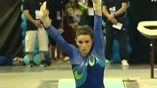 Jade Barbosa conquista medalha de ouro na Copa do Mundo de Ginástica 2013 em Anadia (Portugal)