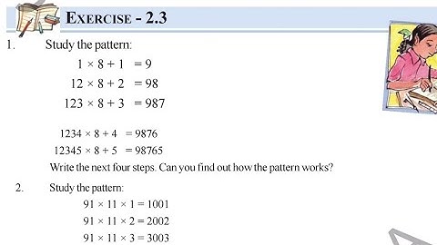 TG | Class -6 | Maths | Chapter -2: Whole Numbers | Exercise: 2.3 Solution | Telangana State Board |