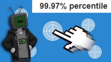 Using an AUTOCLICKER to DESTROY the HUMAN BENCHMARK Test (Aim Trainer)