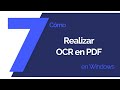 Cómo realizar OCR en PDF en Windows
