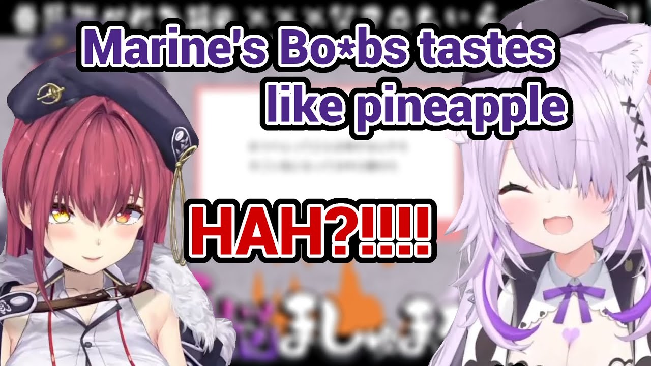 Okayu just Answer What is Okayu's and Marine's Bo*bs taste like!!!