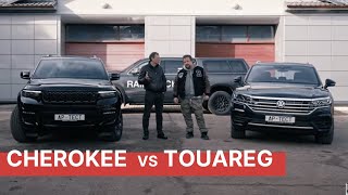 Jeep Grand Cherokee vs Volkswagen Touareg - какой V8 быстрее! Узнаем предел скорости RAM 1500
