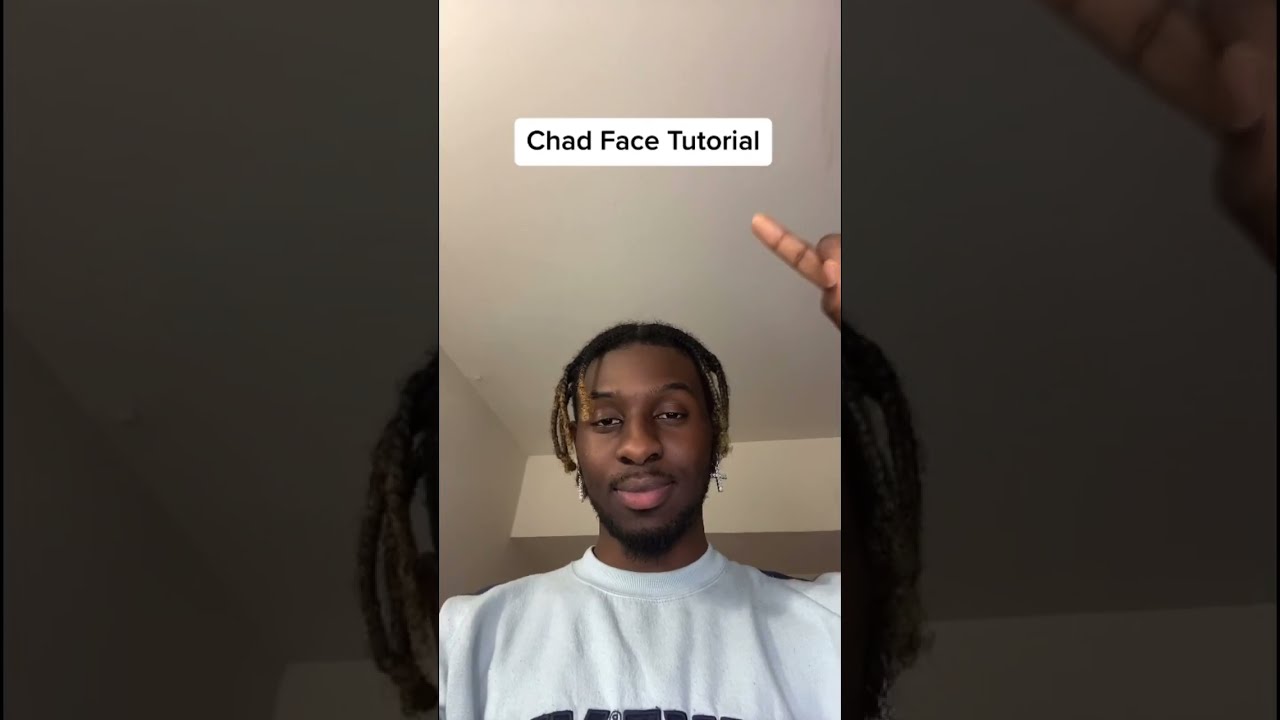 Chad Face Tutorial! Comment if you need help! #chadface #chadfacetutor