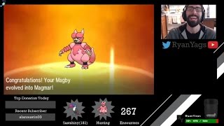 Shiny Magby via SOS for Magmar via SOS in Pokemon Sun and Moon