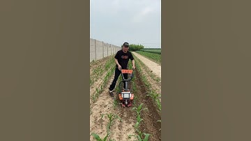 Weeding and Ditching All-in-One Machine Water and Dry Dual-purpose Rotary Tiller.😱