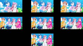 Hirogaru Sky Pretty Cure - OP1 VS OP2 VS OP3 VS OP4 VS OP5 VS OP6 VS OP7