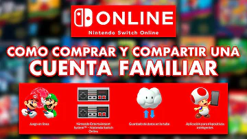 ¿Cómo cambio mi cuenta Nintendo a familiar?