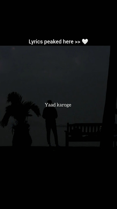 Tera Zikr | Darshan Raval | Lyrics Peaked Here 💔