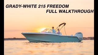 2025 Grady-White 215 Freedom Walkthrough