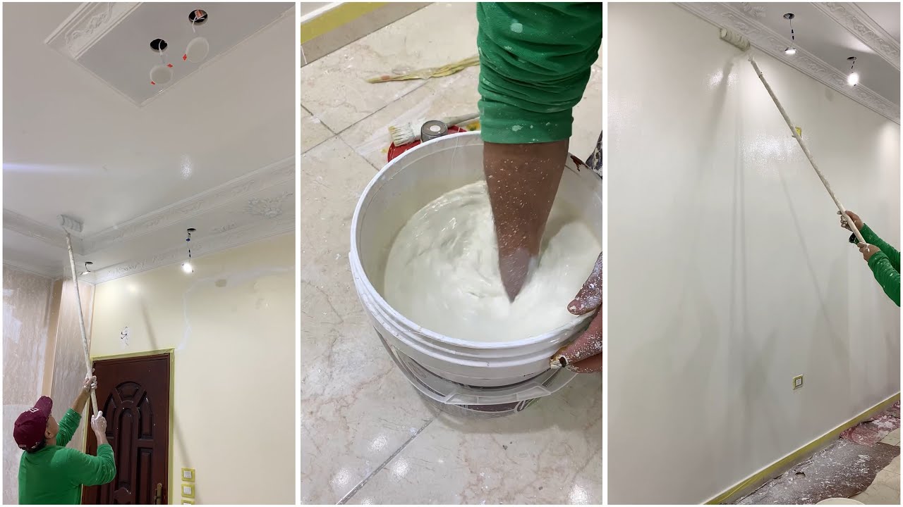 يلا نكمل باقي التجديد الريسبشن بقي في حته تانيه😊🎨