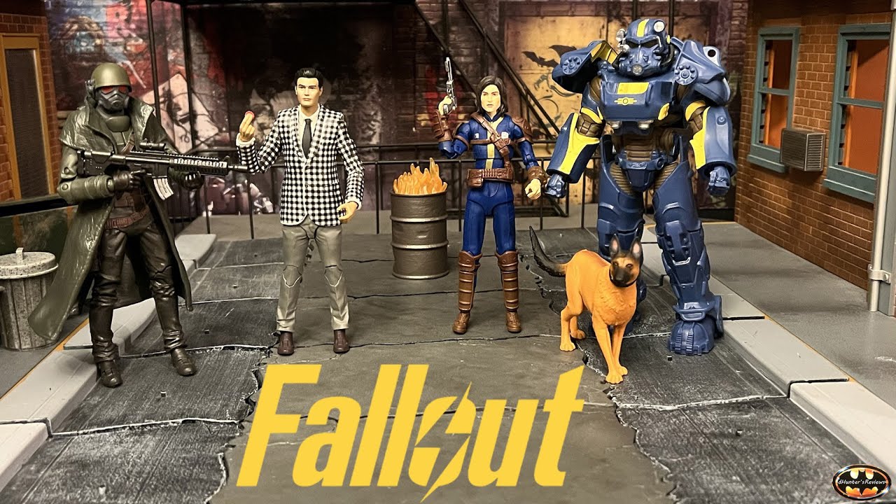 McFarlane Fallout 2 Packs New Vegas Benny & Ranger Nora Survivor