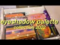 MY EYESHADOW PALETTE COLLECTION 2022 | eyeshadow palette collection of a teenager 2022