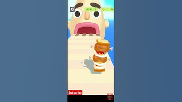 Sandwich Runner Gameplay Walkthrough Lvl #2 #shorts #shortsfeed #games #ytshorts #trending #short