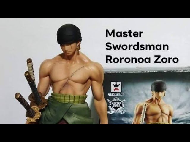 RORONOA ZORO Master Stars Piece | One Piece Figure Review - YouTube