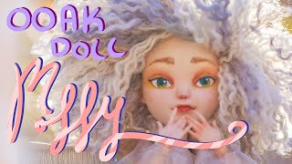 Mini Model Moth Maiden Moffra Ooak Doll Custom