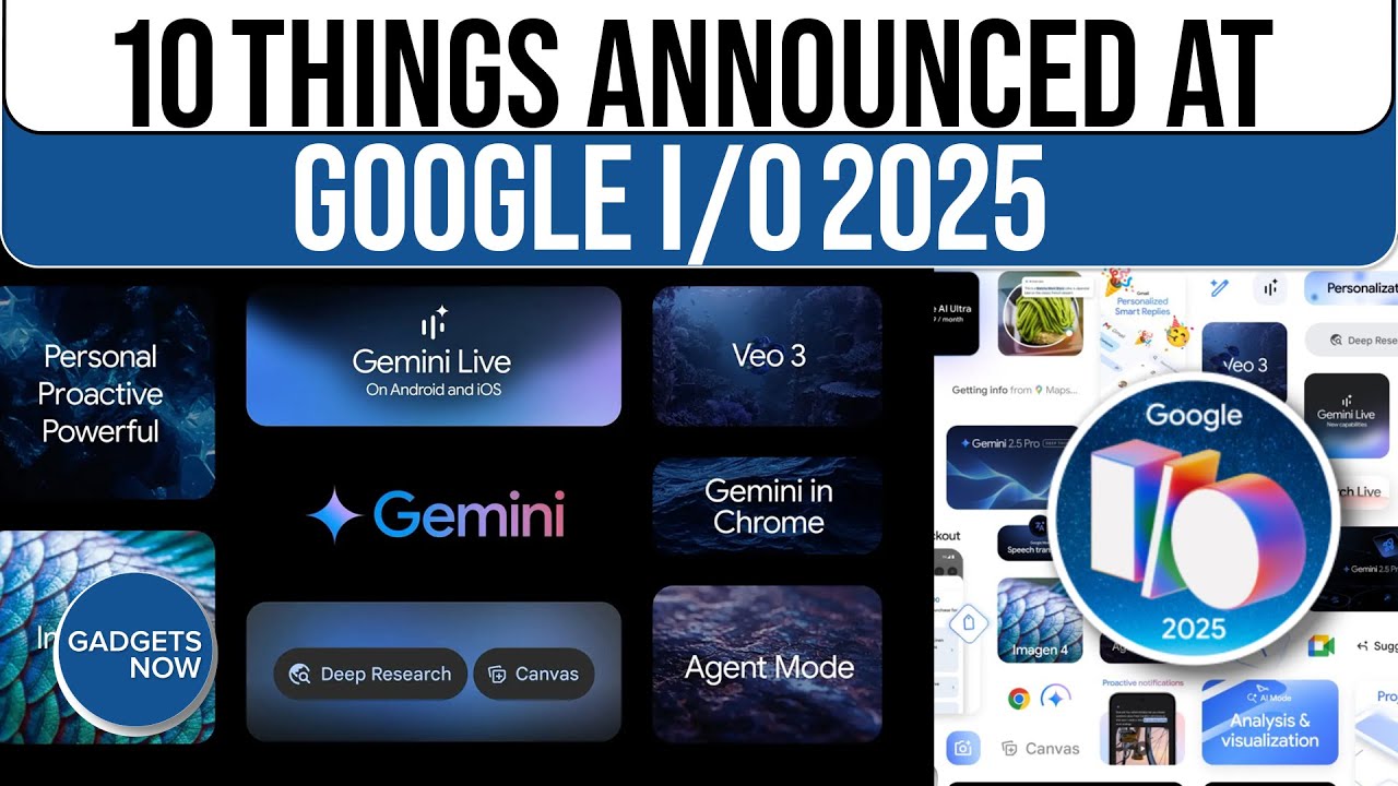 Google I/O 2025: AI Ultra tier, AI Mode on Search and more - YouTube