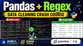 From Messy HR Data to Clean Dataset: Pandas + Regex Crash Course